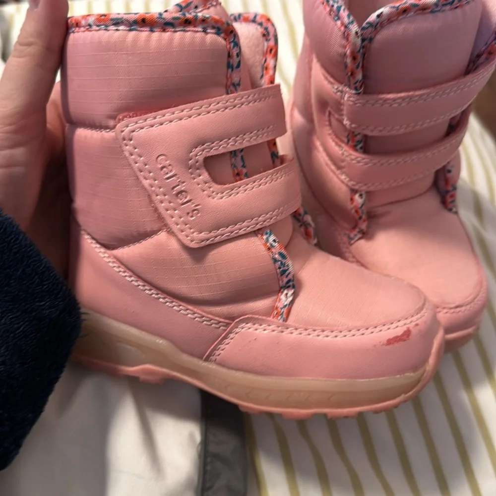 Carters Toddler Girls Grady Cold Weather Boots Size 8